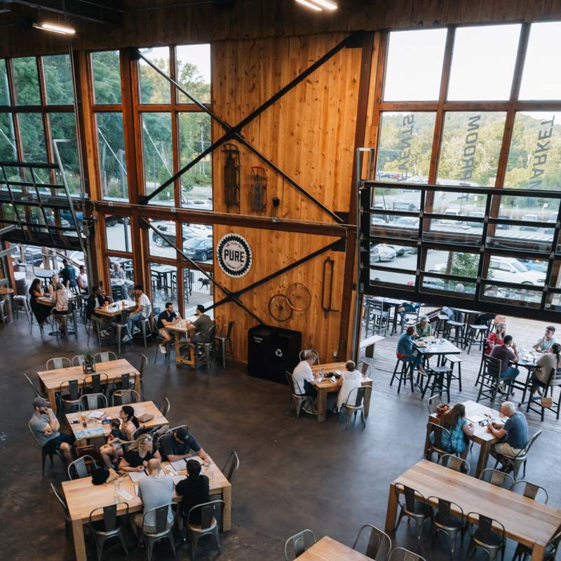 Cadence Clubhouse indoor restaurant and private event seating Cadence Clubhouse indoor restaurant and private event seating